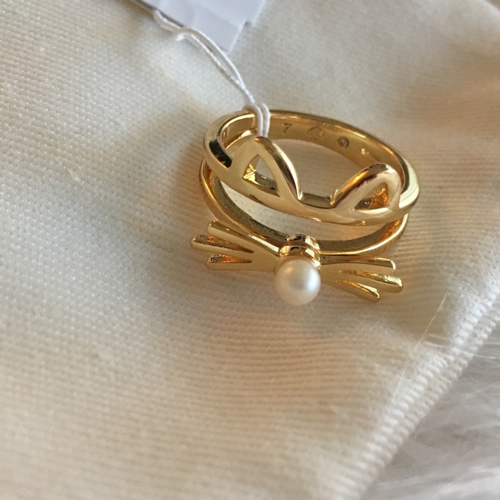 Kate spade gold cat ring - Picture 2 of 4